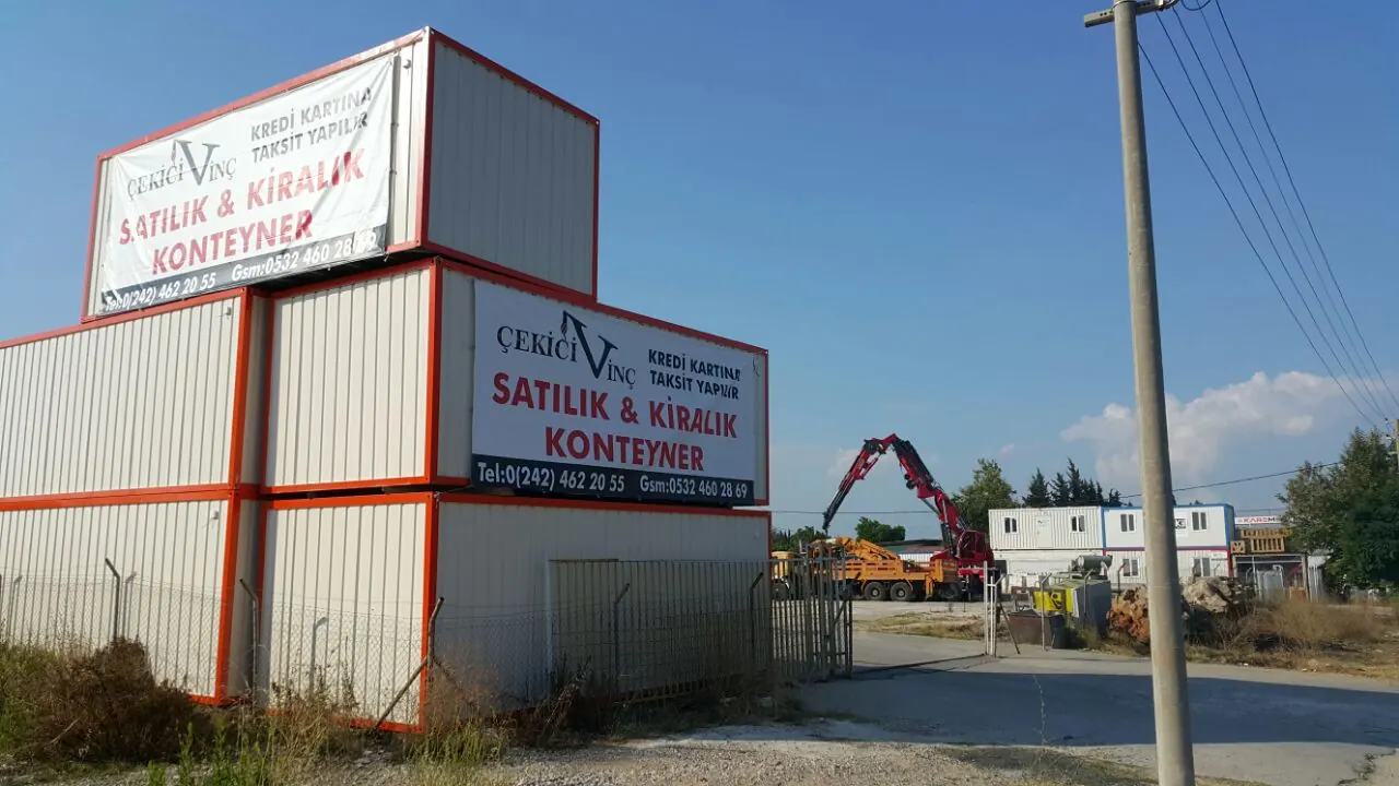 Satılık ve kiralık konteyner